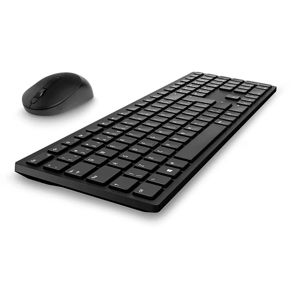 kit teclado + mouse sem fio Dell Pro KM5221W Preto