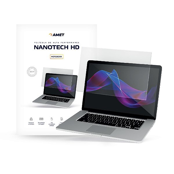Pelicula AMET Nanotech HD para Notebook