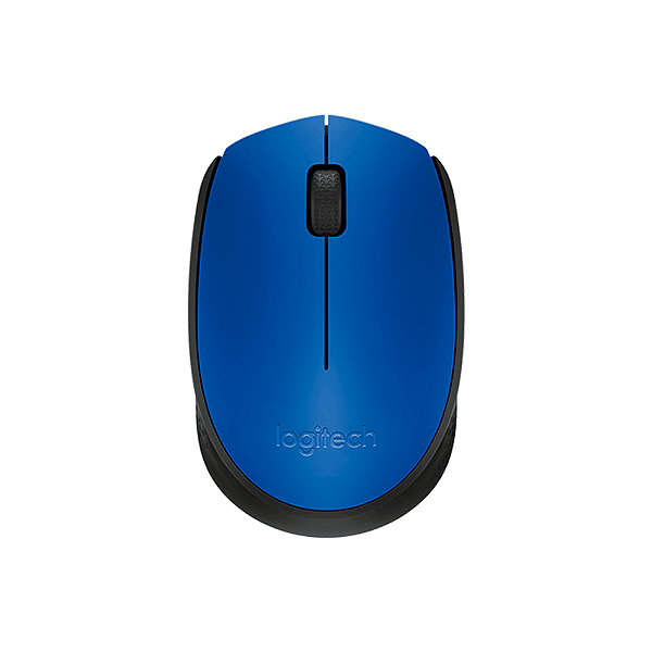 Mouse sem fio Logitech M170 - Azul