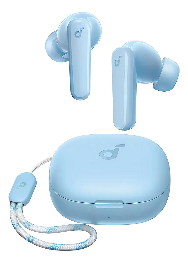 Fone de Ouvido Bluetooth Anker Soundcore P20i ANC 2-mic 10h/30h Azul Claro