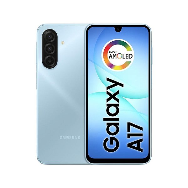 Celular Samsung Galaxy A17 4G 128GB 4GB Azul