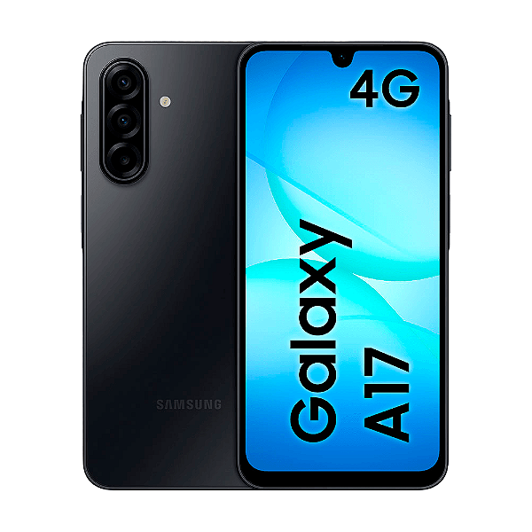 Celular Samsung Galaxy A17 4G 256GB 8GB Preto