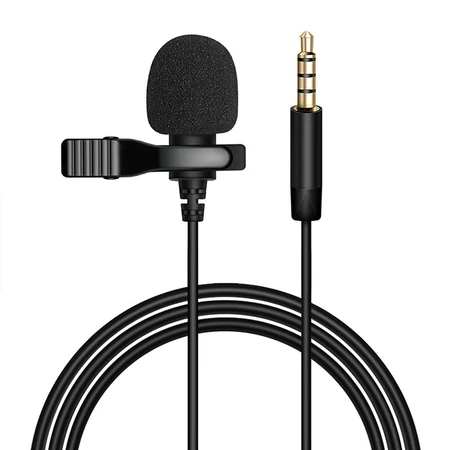 Microfone de Lapela P3 3.5mm