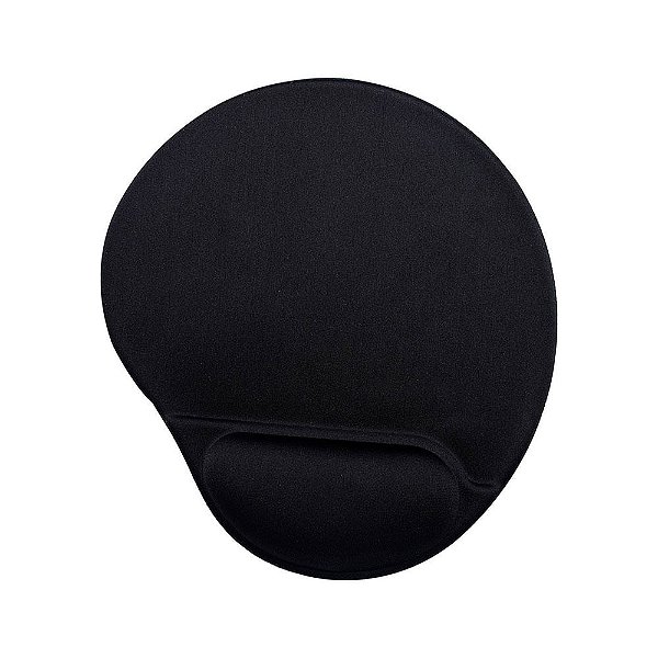 Mousepad c/ Apoio de Punho Gel Preto KE-CBS0121 Kross 247 x 215 x 20mm