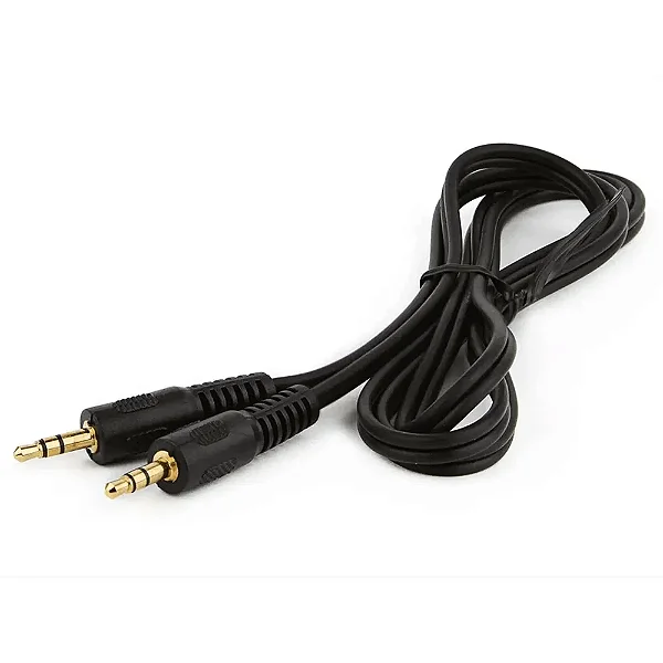 Cabo de audio P2/P2 Simples 1M
