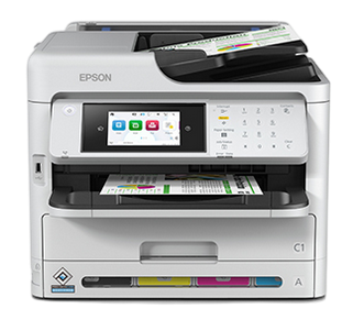 Impressora Multifuncional Epson WorkForce Pro WF-C5890 Colorida