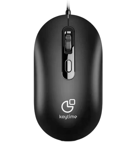 MOUSE TECHGEAR KEYTIME PRETO