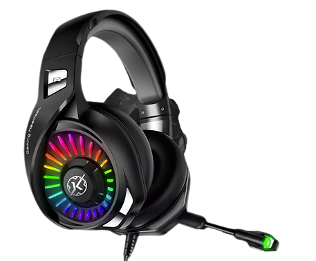 Headset Gamer Modi RGB Preto 7.1 Surround Virtual -  Kalkan