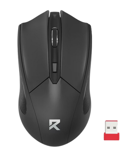MOUSE R OFFICE BM-2463 - PRETO SEM FIO - REDRAGON