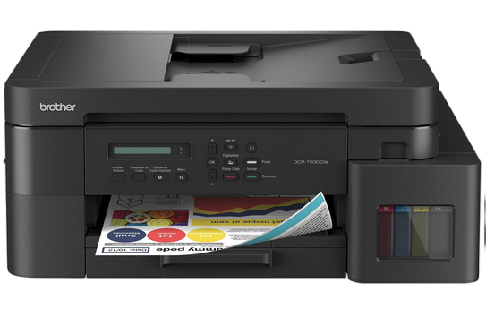 IMPRESSORA MULTIFUNCIONAL BROTHER- DCP-T830DW - TANQUE DE TINTA COLORIDA DUPLEX 110v
