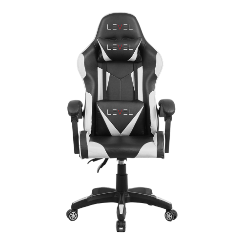 CADEIRA GAMER LV-C01DN - PRETO COM BRANCO - Level