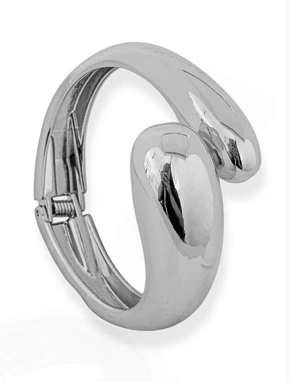 Bracelete Duo Gota- Prata 925