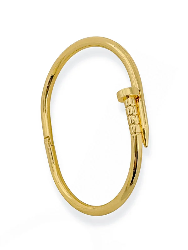 Bracelete Prego - Aço Inoxidável.