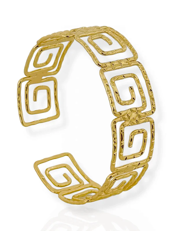 Bracelete Fendi- Folhado Ouro 18K