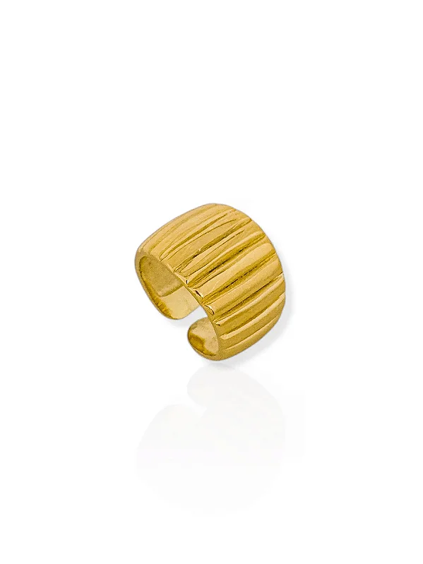 ANEL SAVANAH- FOLHADO OURO 18K