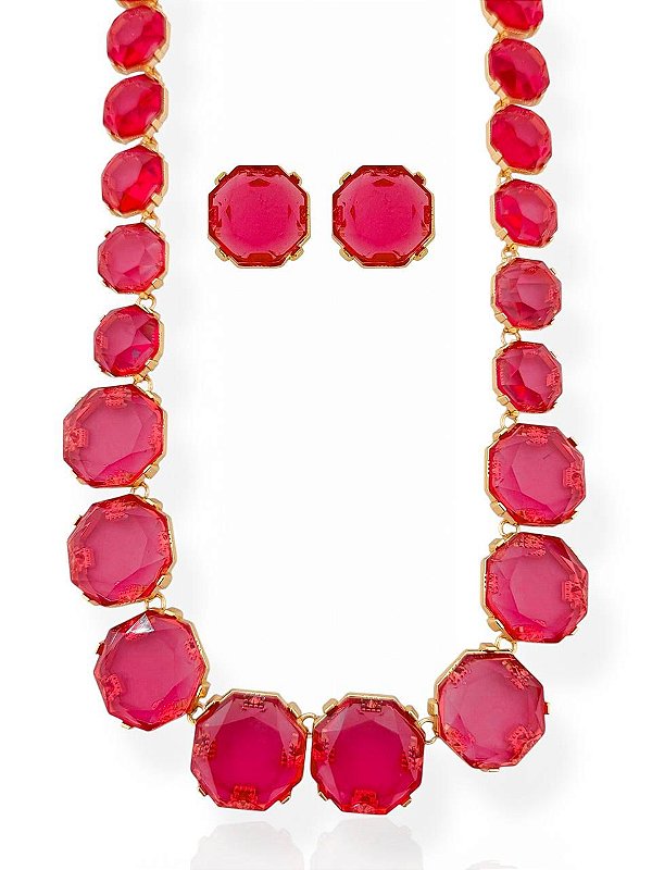 Conjunto Absoluta- Quartzo Rosa