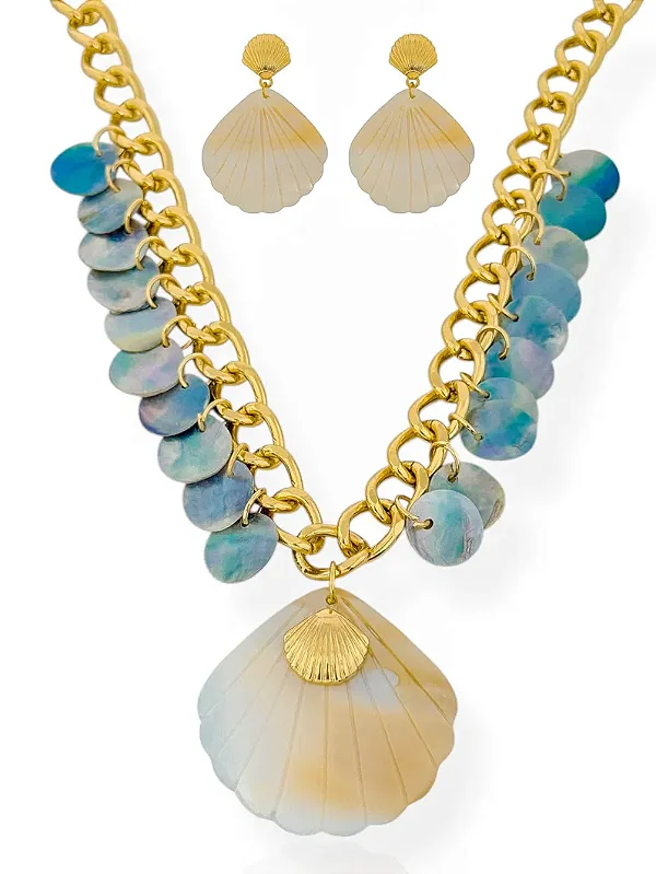 Conjunto Aura Marinho furta cor