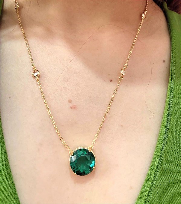 Colar Imperium Esmeralda