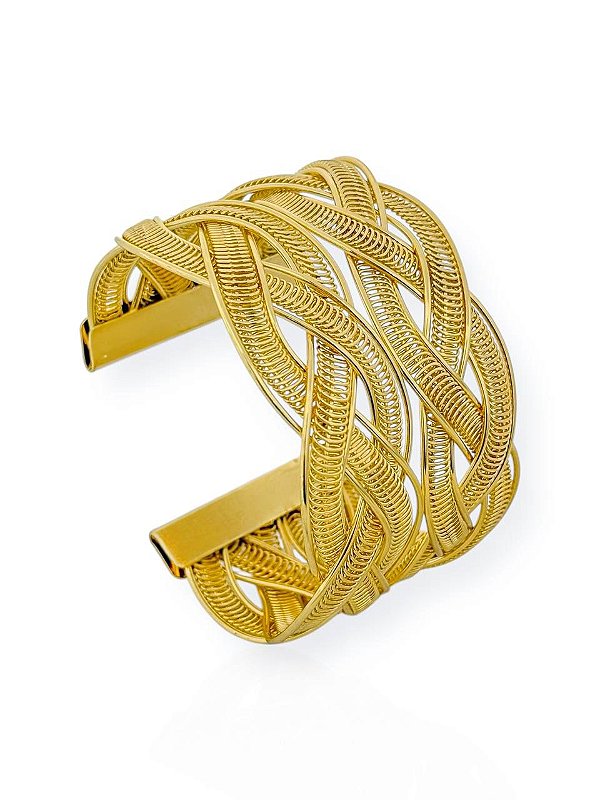 Bracelete Maximalista Texturizado