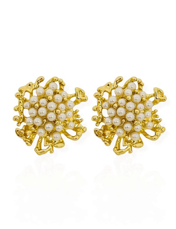 Brinco Coral de Pérola