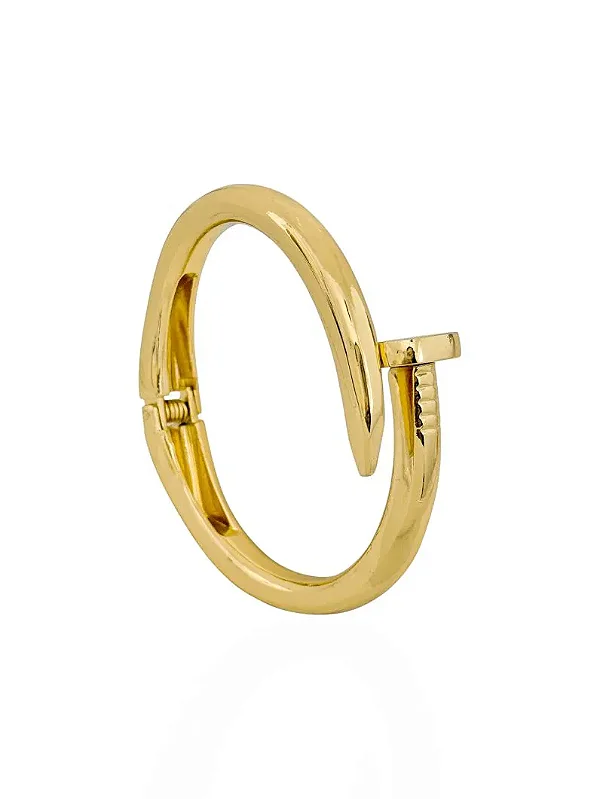 Bracelete Prego Ouro Tam G