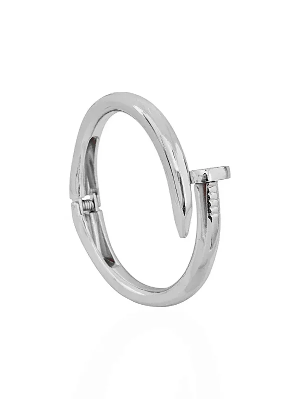 Bracelete Prego Prata 925 Tam G