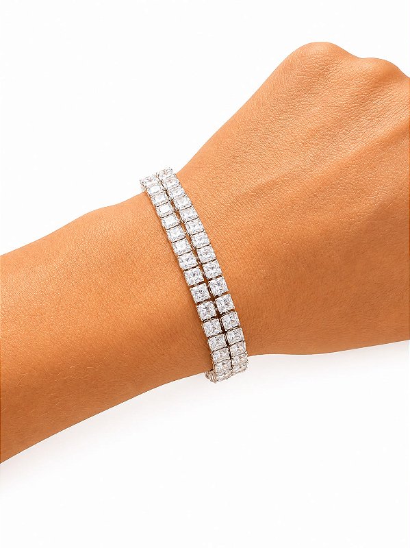 Pulseira Riviera Prata