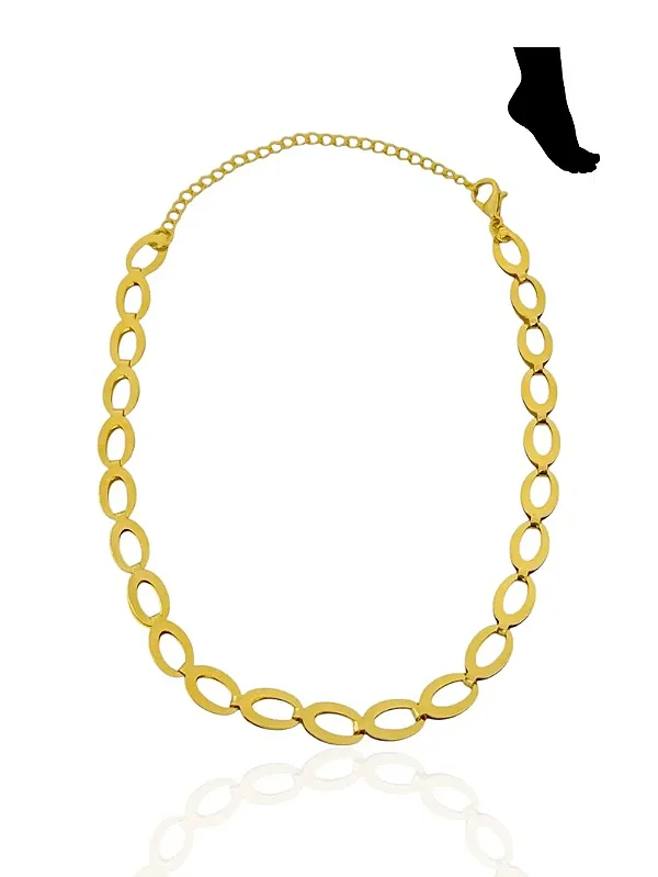 Tornozeleira Oval Ouro (TORNOO)