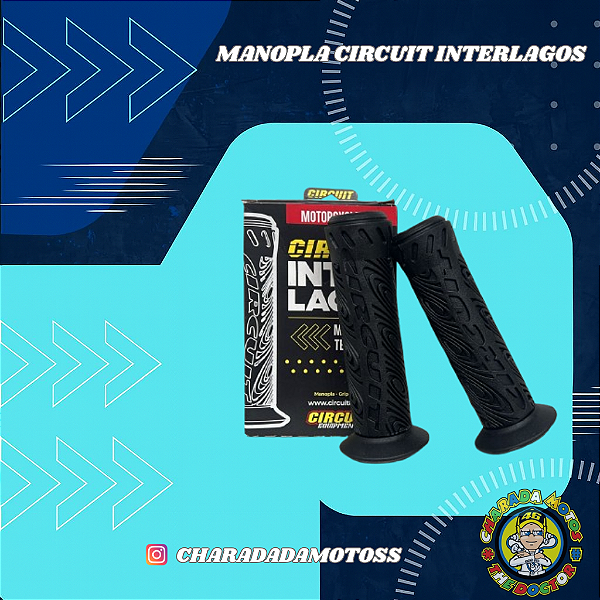 Manopla Circuit Interlagos Plus Punho Moto Motocross Par