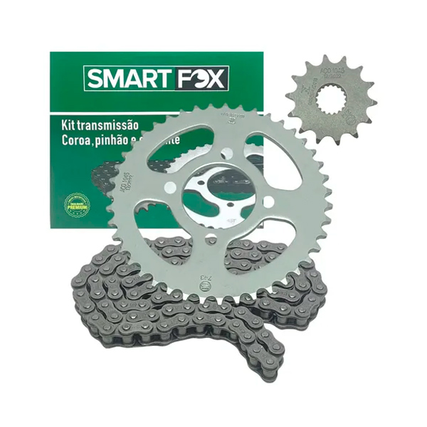 Kit Relação Transmissão Suzuki Yes 125 2005 a 2012