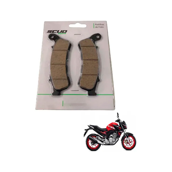 Pastilha Dianteira Twister Cb250 Cb300r Xre300 Hornet Scud