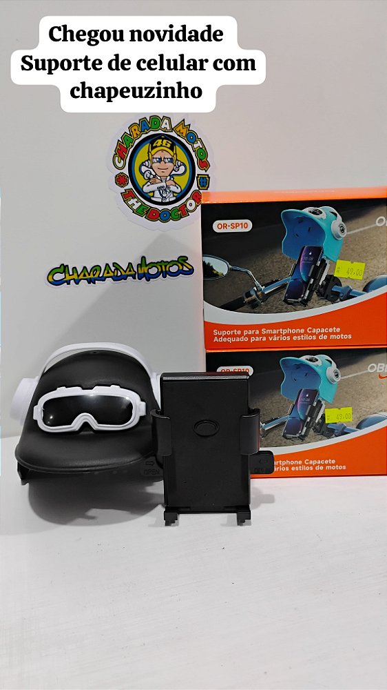 Suporte Celular com Chapeuzinho