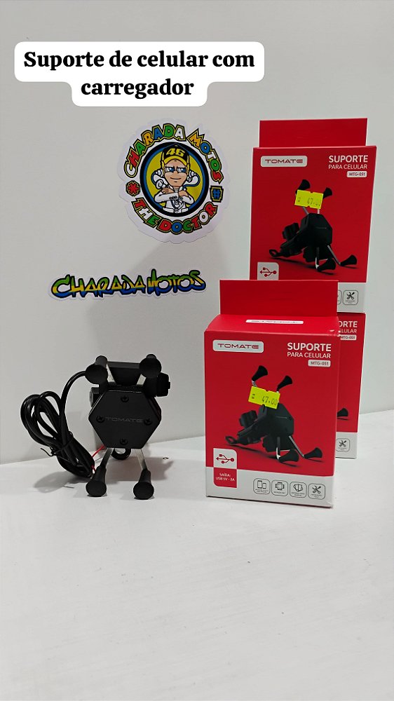 Suporte Celular com Carregador