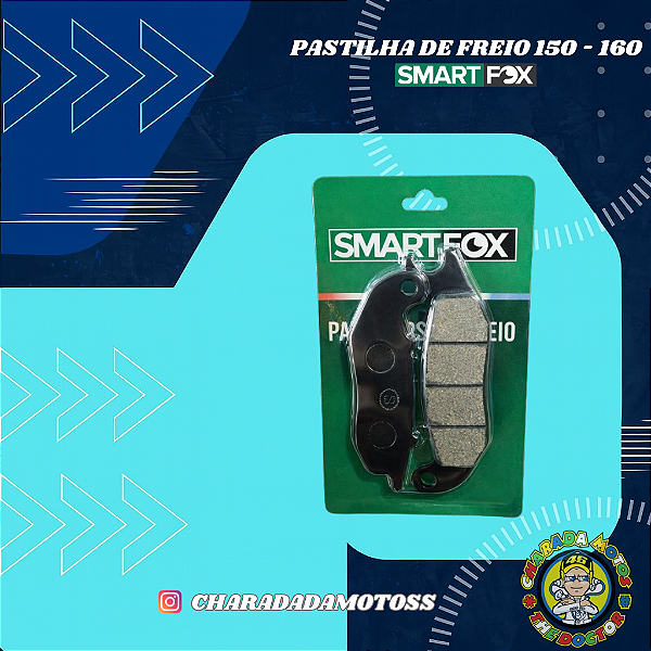 Pastilha de freio dianteira Smartfox Titan 150 2009-15 Titan 160 2015-17