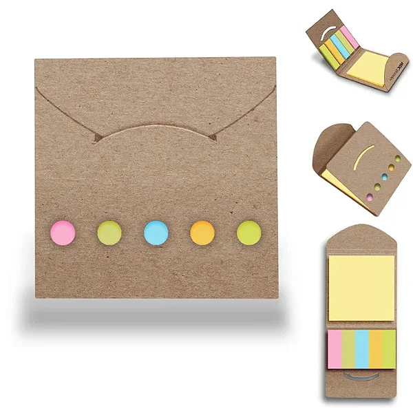 Bloco Kraft post-ít mini