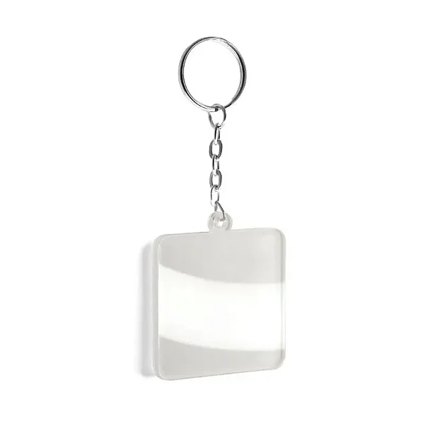 Chaveiro Acrílico Quadrado 5x5cm