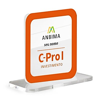 Placa de Acrílico 10x10cm C-PRO I