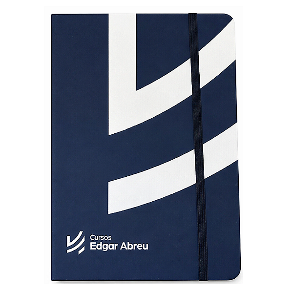 Caderno A6 Capa Emborrachada Edgar Abreu
