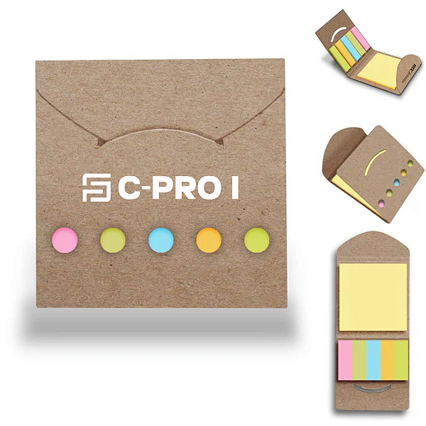 Bloco Kraft post-ít mini CPROI