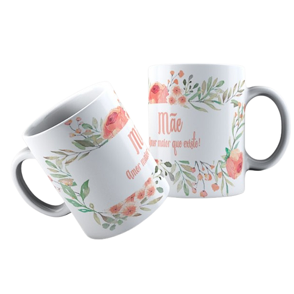 Caneca de cerâmica - Mãe, amor maior que existe