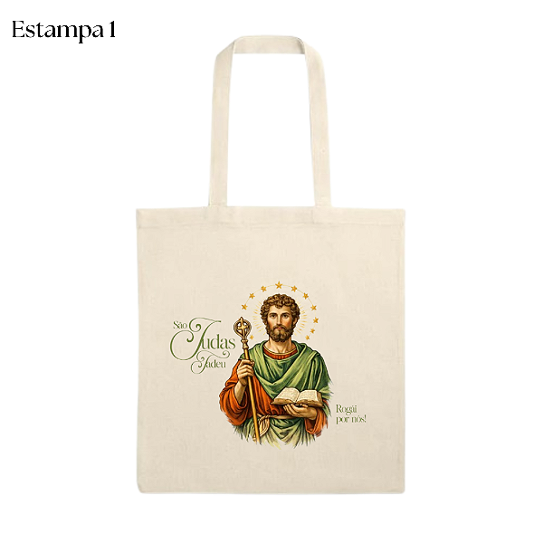 Ecobag 100% Algodão São Judas Tadeu
