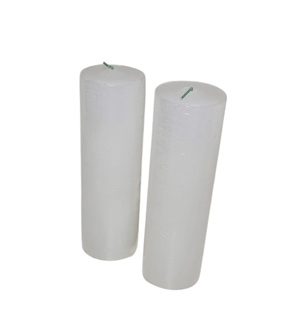 Kit 2 Velas 7 Dias Branca 260g