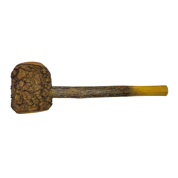 Cachimbo de Angico Artesanal Natural Umbanda Candomblé