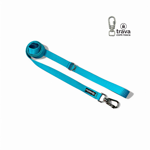 Guia Longa 3 metros | Atacado | Porte M | Cores Lisas