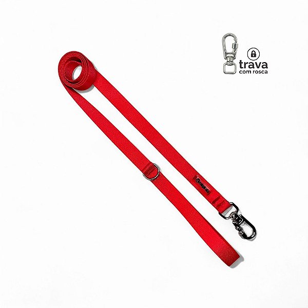 Guia Longa 2 metros | Atacado | Porte P | Cores Lisas