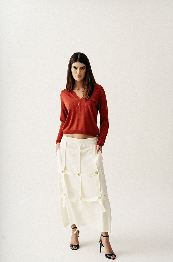 SAIA GAIOLA OFF-WHITE