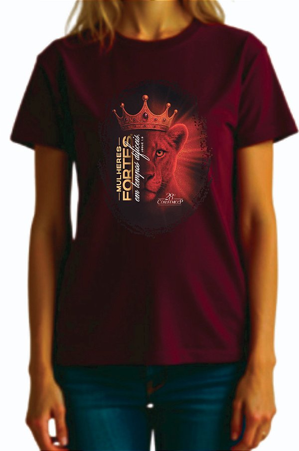 Camiseta Basica Roxo 28° CONUFEMICCP