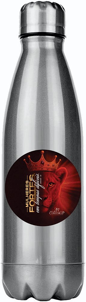 Garrafa Térmica Inox 500ml – Edição Especial 28ª CONUFEMICCP