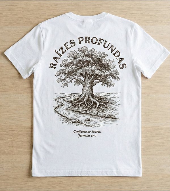 Camiseta "Raízes da Confiança" Jeremias 17:7