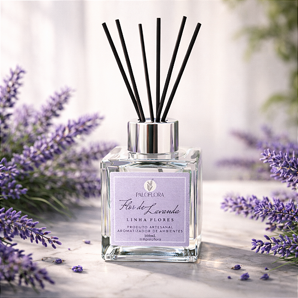 Aromatizador de Ambientes Flor de Lavanda Paloflora – 100ml